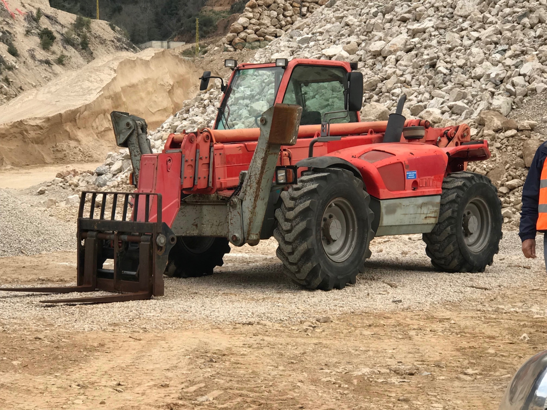 Manitou MT 1740 Telehandler — photo 1 of 3