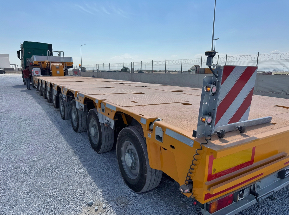 8 Axel lowbed, Pendal Axels — photo 1 of 5